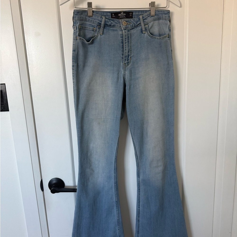 Hollister Light Blue Flare Jeans